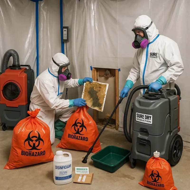 Contaminated Water Handling Protocols process in Osage City, KS